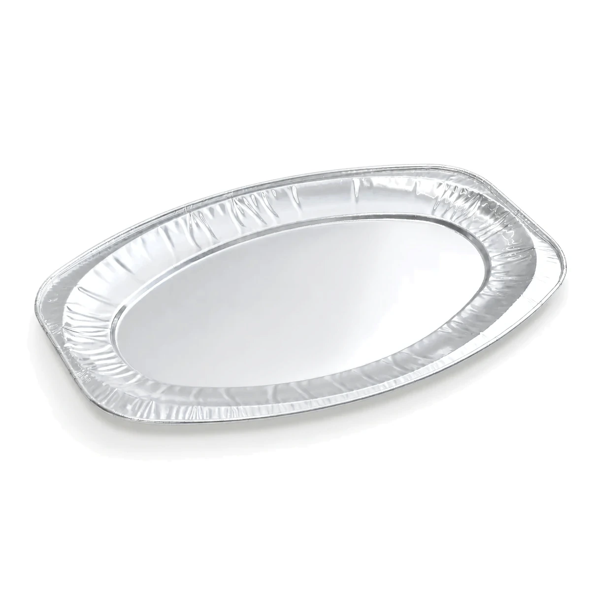 S082 Medium Oval Shallow Foil Tray