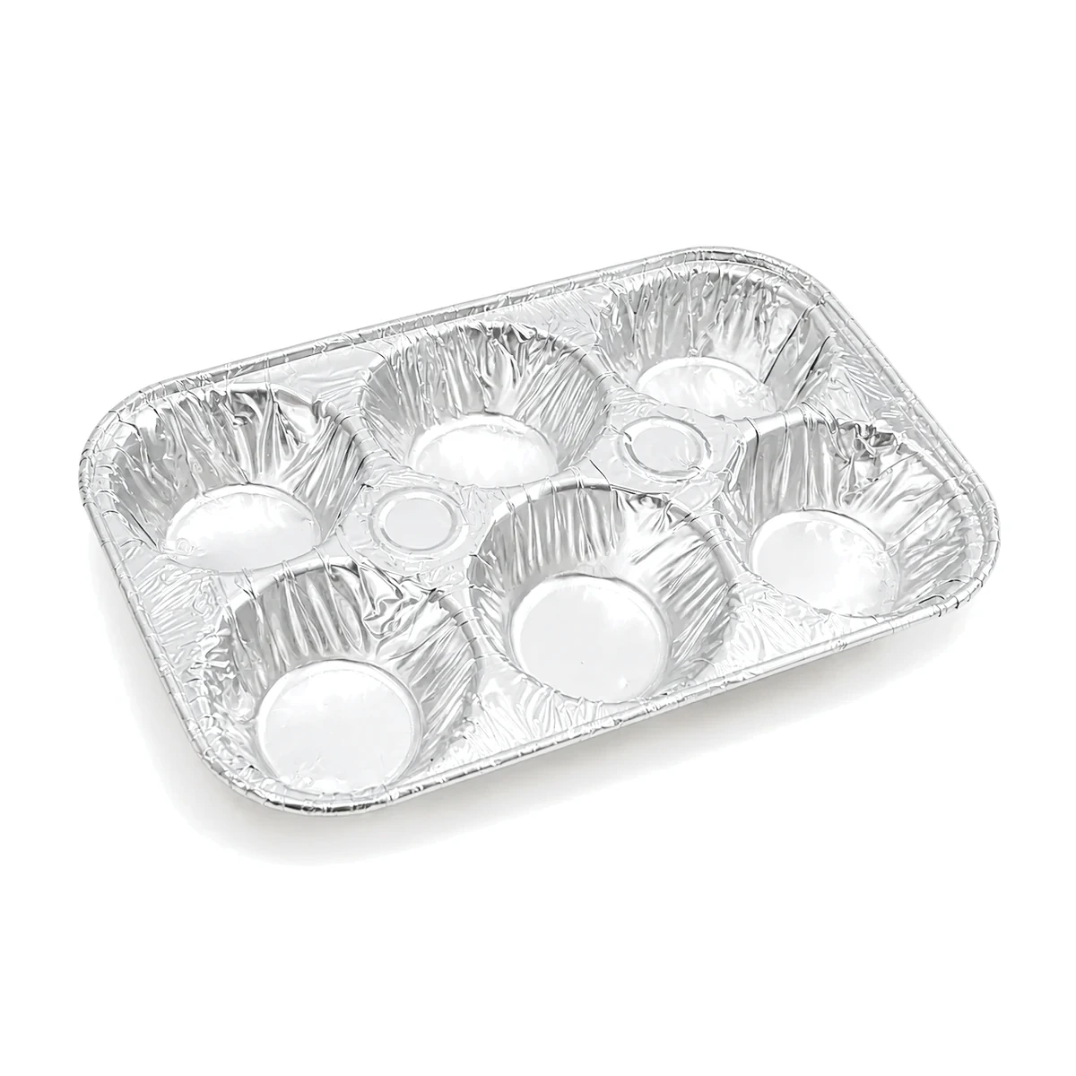 SP811 Six-Cup Foil Baking Tray