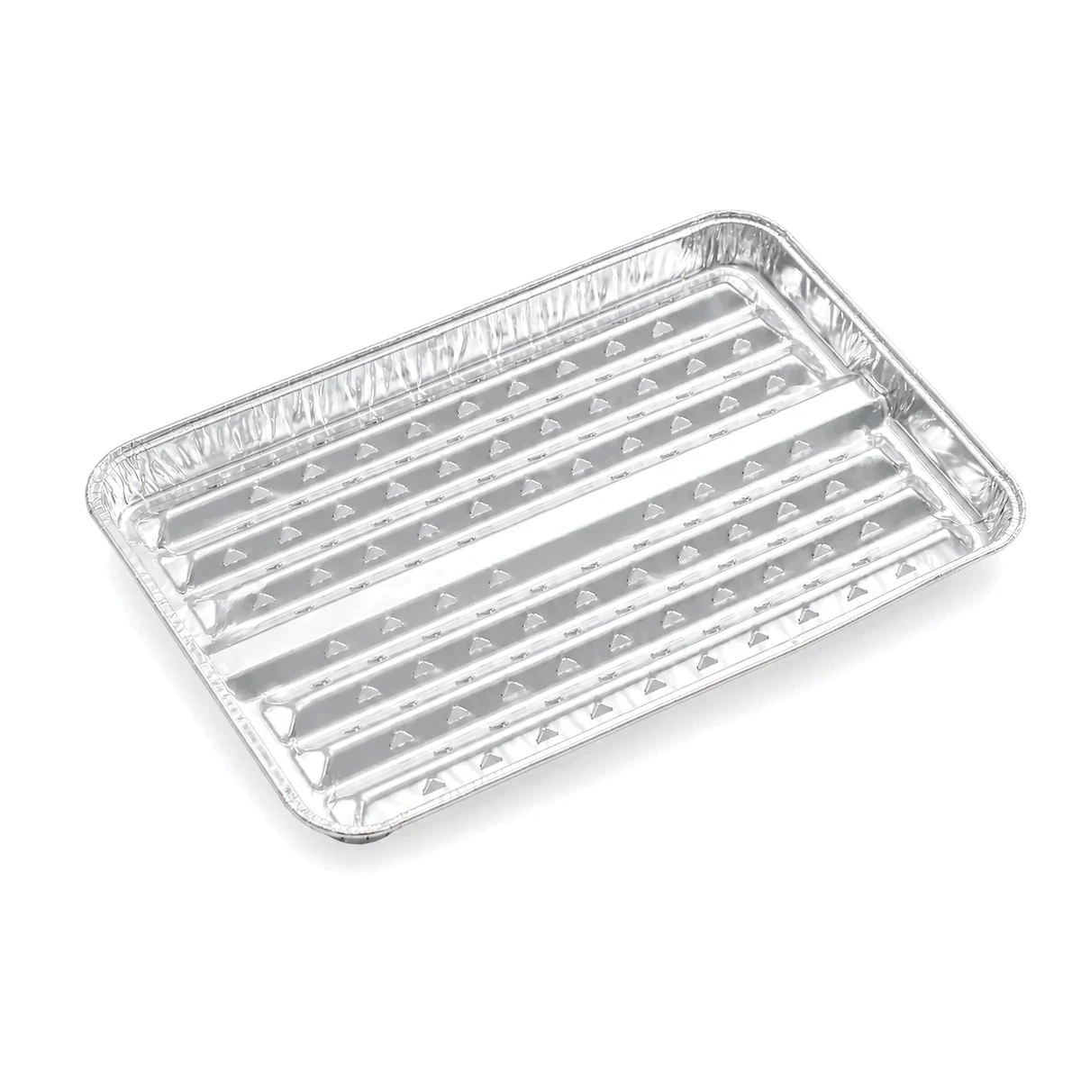 SR820T Triangular-Rim Foil Grill Tray